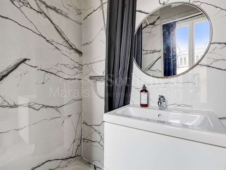 Appartement Paris 3e - 1 chambre - 30m²