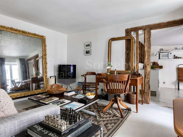 Appartement Paris 2e - 1 chambre - 45m²