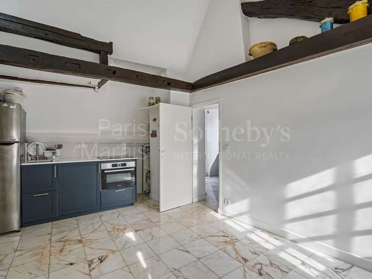 Appartement Paris 4e - 2 chambres - 50m²