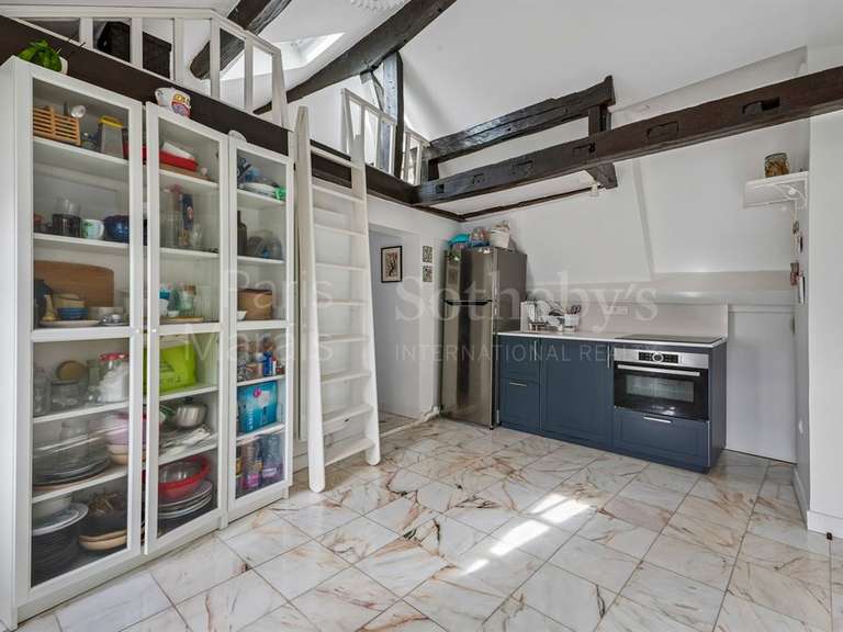 Appartement Paris 4e - 2 chambres - 50m²
