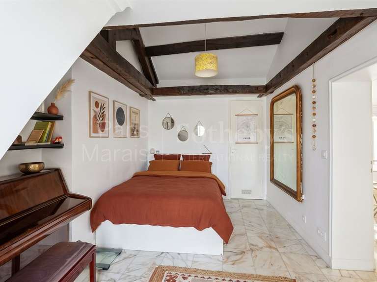 Appartement Paris 4e - 2 chambres - 50m²