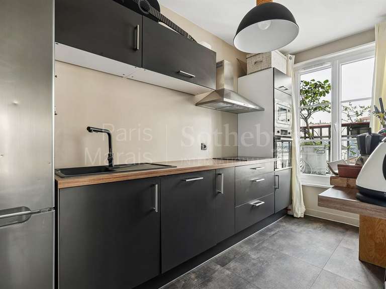 Appartement Paris 3e - 1 chambre - 53m²