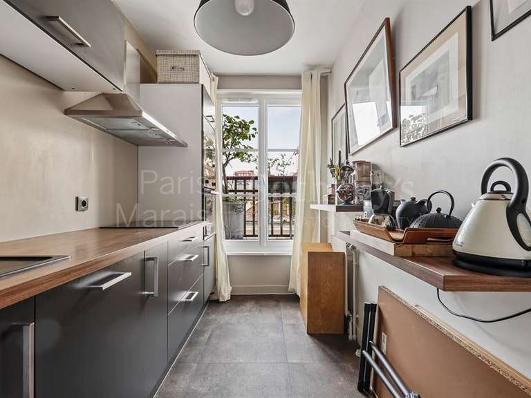Appartement Paris 3e - 1 chambre - 53m²