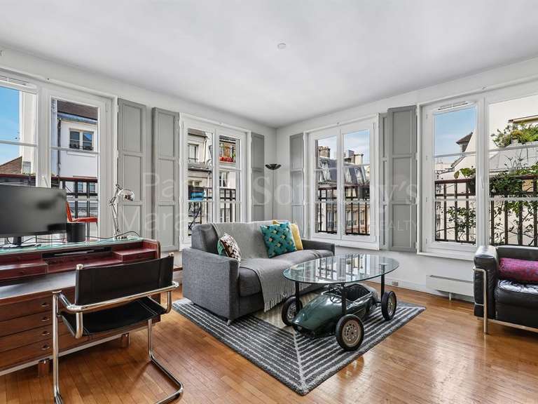 Appartement Paris 3e - 1 chambre - 53m²