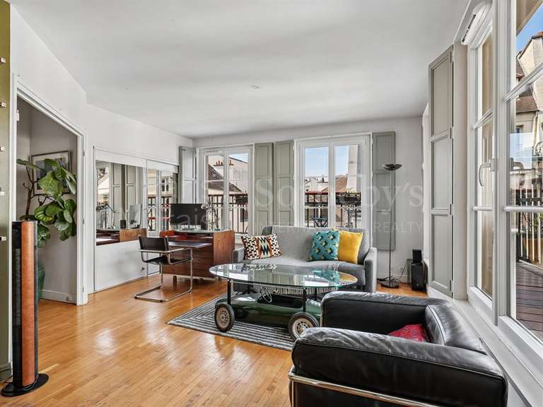 Appartement Paris 3e - 1 chambre - 53m²