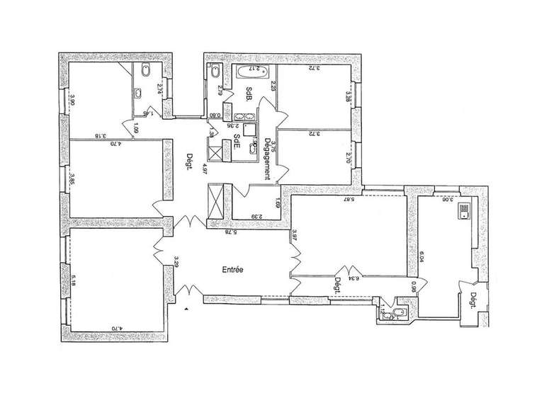Apartment Paris 8e - 4 bedrooms - 182m²