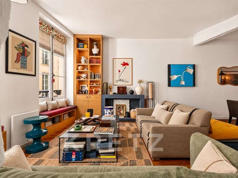 Appartement Paris 6e - 2 chambres - 94m²