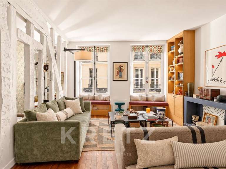 Appartement Paris 6e - 2 chambres - 94m²