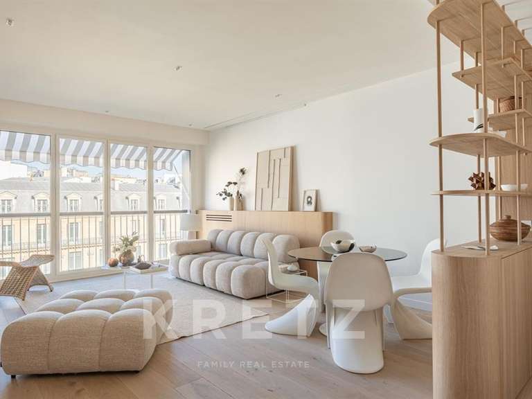 Appartement Paris 16e - 1 chambre - 80m²