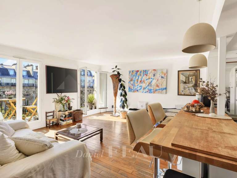 Appartement Paris 17e - 3 chambres - 65m²
