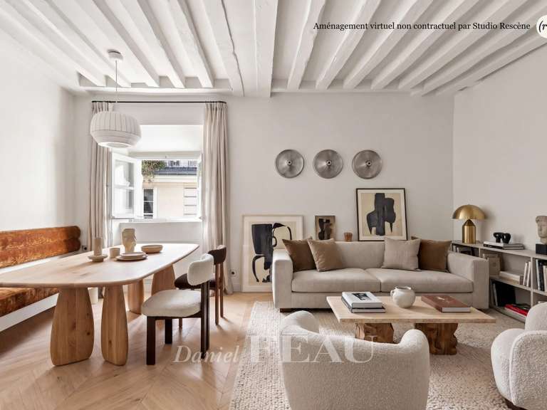 Appartement Paris 6e - 1 chambre - 33m²