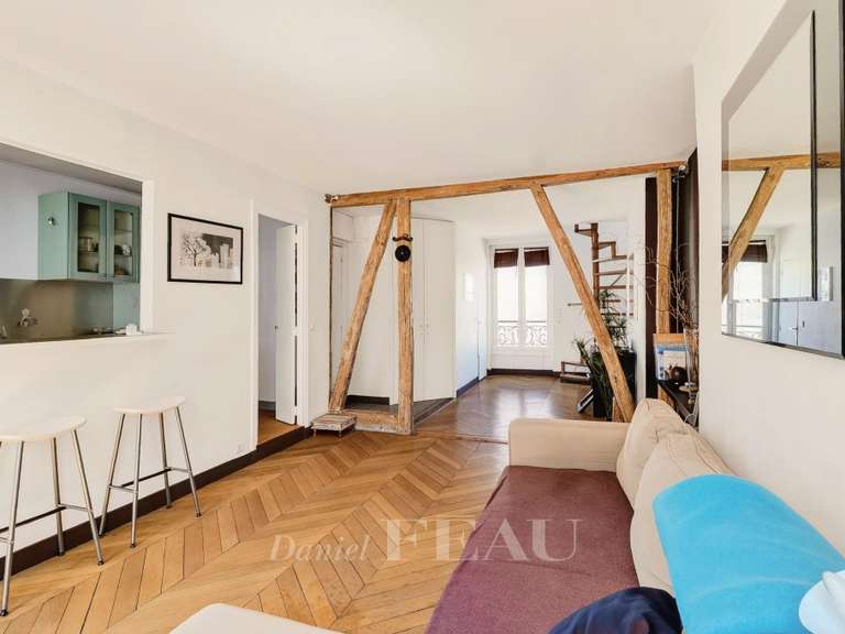 Appartement Paris 2e - 1 chambre - 59m²