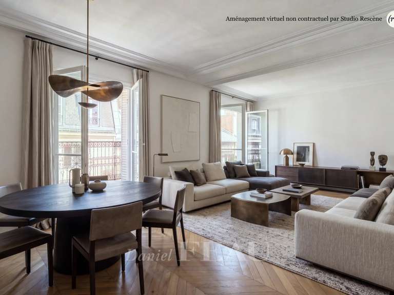 Appartement Paris 8e - 3 chambres - 148m²