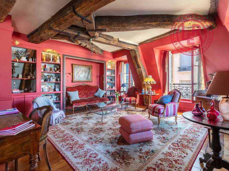 Appartement Paris 3e - 3 chambres - 120m²