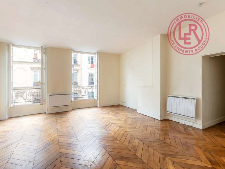 Appartement Paris 3e - 1 chambre - 50m²