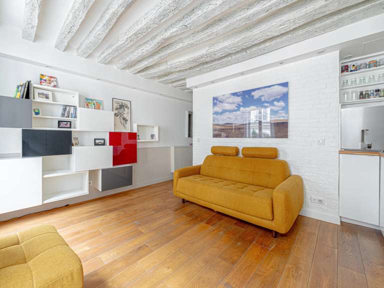 Appartement Paris 3e - 23m²