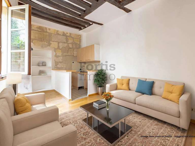 Appartement Paris 4e - 33m²