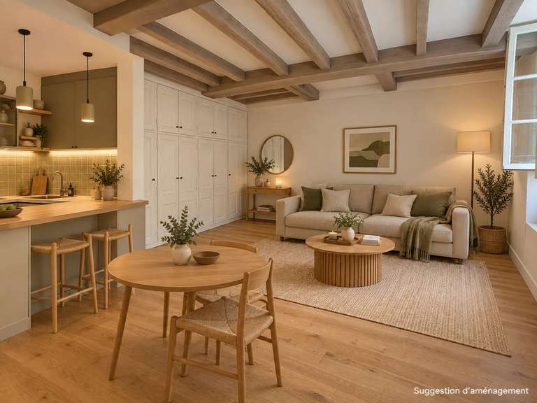 Appartement Paris 4e - 31m²