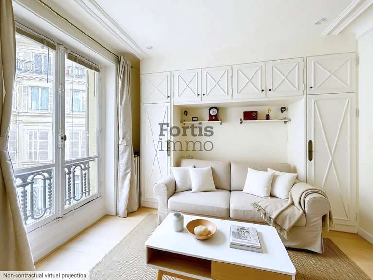 Appartement Paris 1er - 19m²