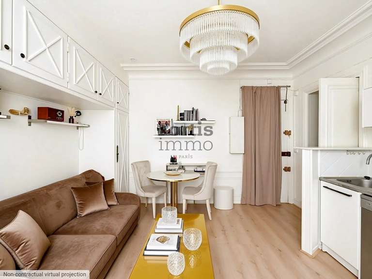 Appartement Paris 1er - 19m²