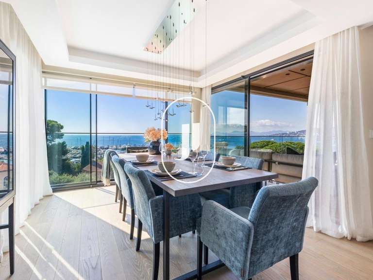 Appartement avec Vue sur mer Cap-d-antibes - 3 chambres - 106m²