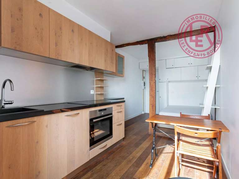 Appartement Paris 3e - 18m²