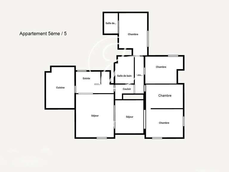 Appartement Mouvaux - 4 chambres - 115m²