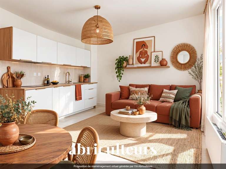 Appartement Paris 18e - 1 chambre - 25m²