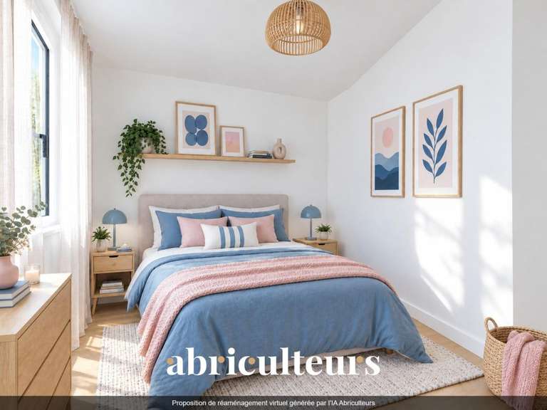 Appartement Paris 18e - 1 chambre - 26m²