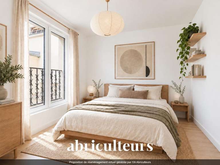 Appartement Paris 18e - 1 chambre - 25m²