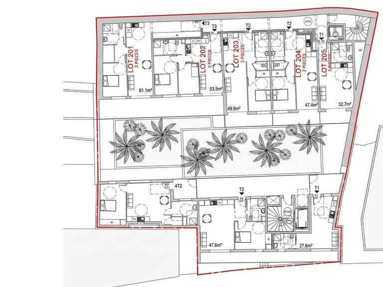 Appartement Roquebrune-Cap-Martin - 1 chambre - 50m²