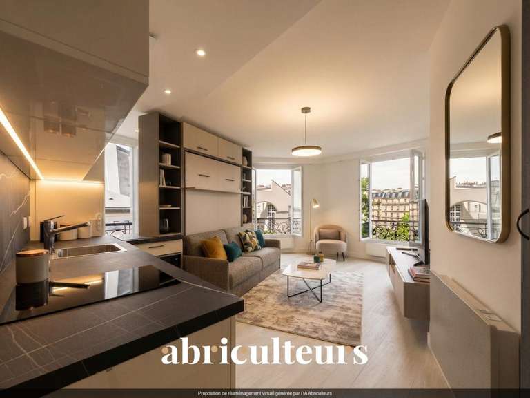 Appartement Paris 5e - 29m²