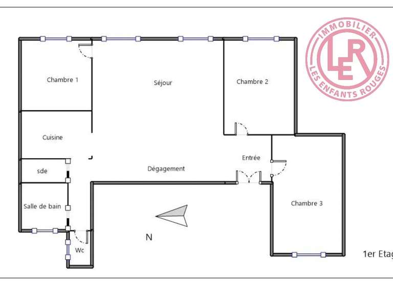 Apartment Paris 10e - 3 bedrooms - 98m²