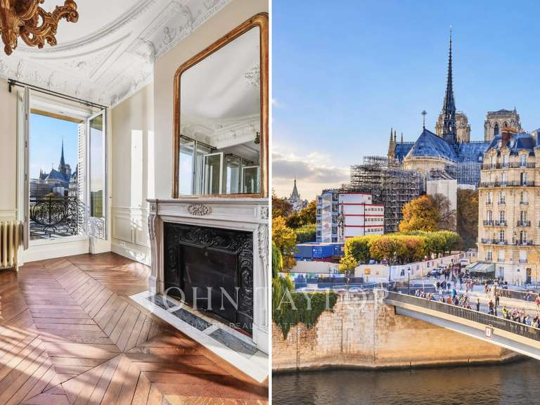 Appartement Paris 4e - 2 chambres - 110m²