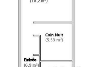 Appartement Paris 2e - 1 chambre - 33m²