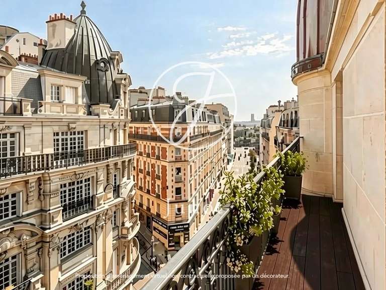 Appartement Paris 18e - 3 chambres - 203m²