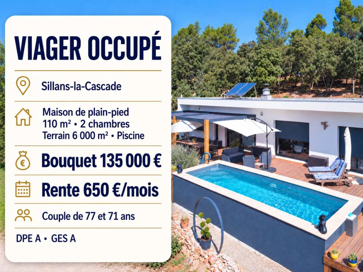Maison Sillans-la-Cascade