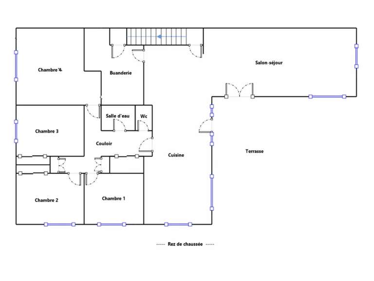 Maison Saint-Laurent-de-la-Plaine - 8 chambres - 226m²
