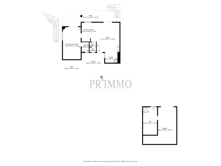 Villa Fréjus - 4 chambres - 75m²