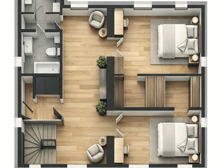 Maison Boulogne-Billancourt - 4 chambres - 305m²