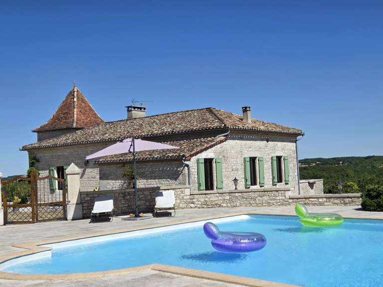 Maison Bagat-en-Quercy - 4 chambres