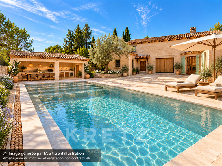 Maison Saint-Rémy-de-Provence - 4 chambres - 350m²