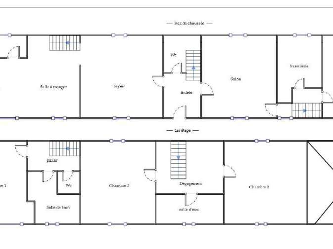Maison Monflanquin - 7 chambres