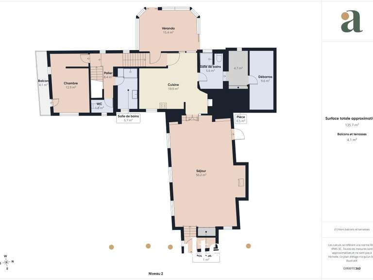Maison Cantaron - 5 chambres - 223m²