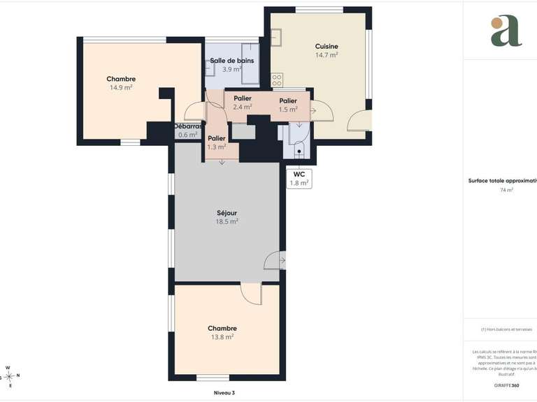 Maison Cantaron - 5 chambres - 223m²