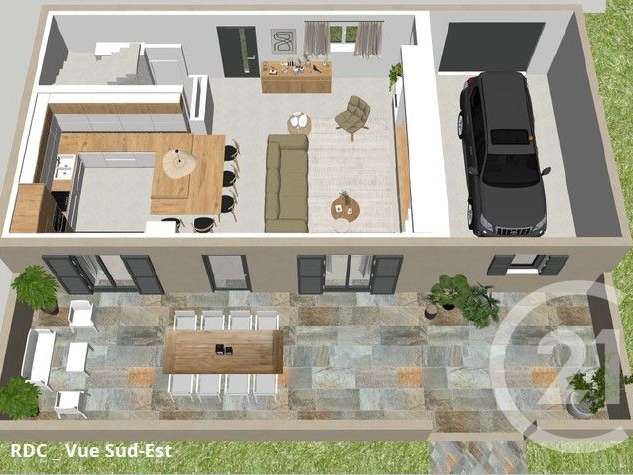 Maison Saint-Florent - 3 chambres - 107m²