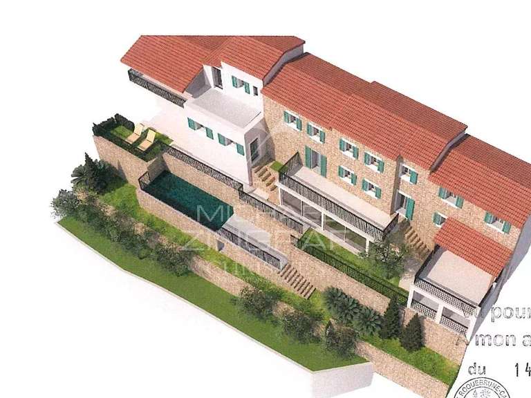 Maison Roquebrune-Cap-Martin - 4 chambres - 212m²