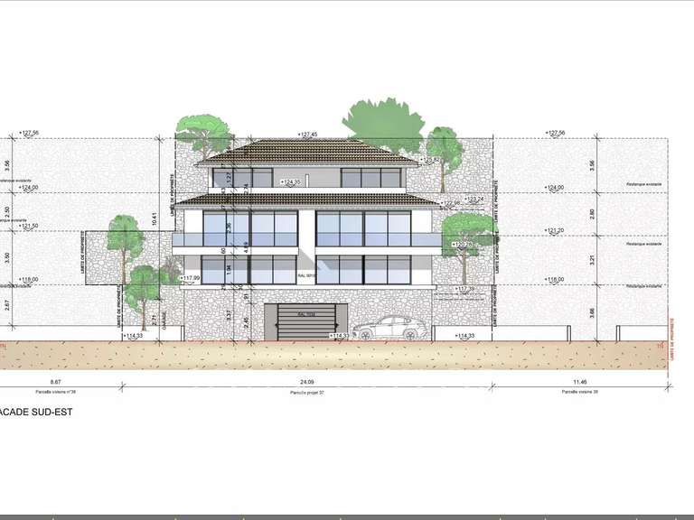 Maison avec Vue sur mer Roquebrune-Cap-Martin - 6 chambres - 396m²