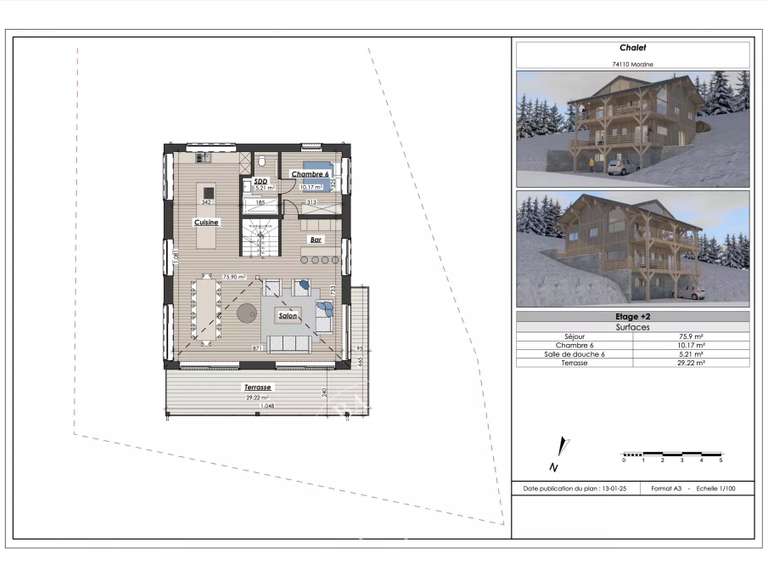 Maison Morzine - 7 chambres - 289m²