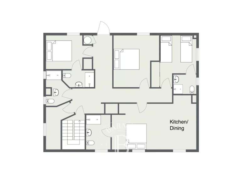 Maison Montriond - 9 chambres - 262m²